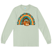 Matcha Rainbow Thankful with Gemstone Long Sleeve Tee - texasbilliewilder