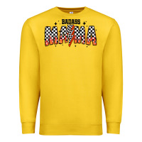 Lemon baddas mama Premium Sweatshirt - CowhideDigitalArt