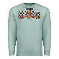 Seafoam baddas mama Premium Sweatshirt - CowhideDigitalArt