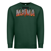 Sports Green baddas mama Premium Sweatshirt - CowhideDigitalArt