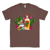 Chestnut mexican tequila gnomes guitar roses cactus serape Classic Tee - Artiststas