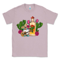 Lilac mexican tequila gnomes guitar roses cactus serape Classic Tee - Artiststas
