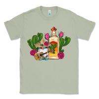 Matcha mexican tequila gnomes guitar roses cactus serape Classic Tee - Artiststas