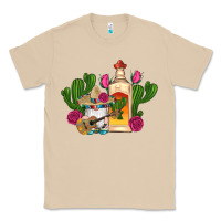 Mushroom mexican tequila gnomes guitar roses cactus serape Classic Tee - Artiststas