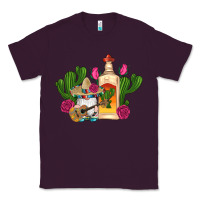 Plum mexican tequila gnomes guitar roses cactus serape Classic Tee - Artiststas