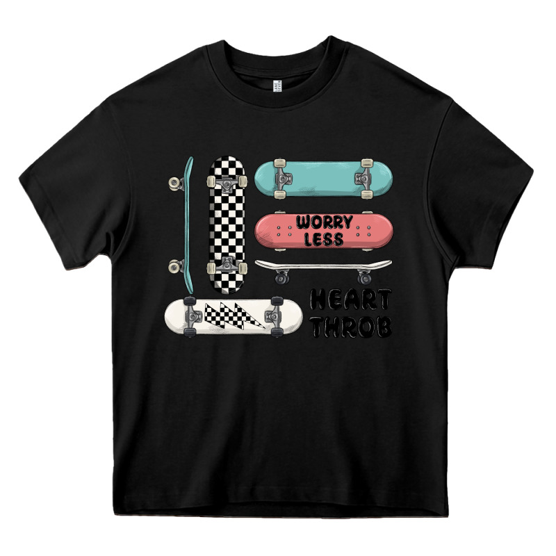 Worry Less Heavy Core Tee by MaliasSmallBusiness | Teevron