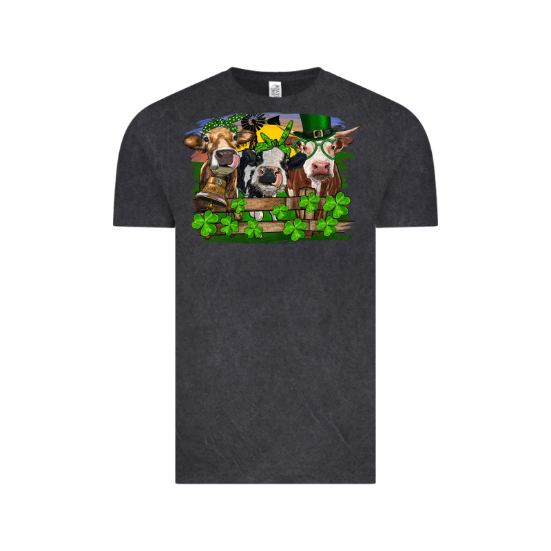 St Patrick's Day Heifers Vintage Tee by RanaPortraitStore | Teevron