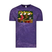 Cloud Purple Christmas Vintage Tee - RanaPortraitStore