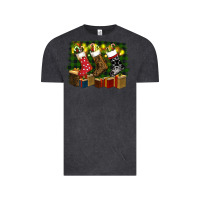 Vintage Black Christmas Vintage Tee - RanaPortraitStore