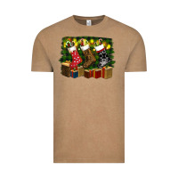 Vintage Coffee Christmas Vintage Tee - RanaPortraitStore
