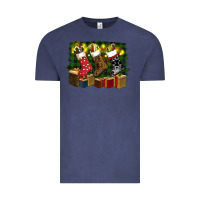 Vintage Denim Christmas Vintage Tee - RanaPortraitStore
