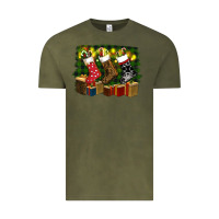 Vintage Olive Christmas Vintage Tee - RanaPortraitStore