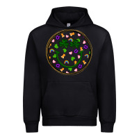 Black st patrick s day smiley face Urban Hoodie - Artiststas