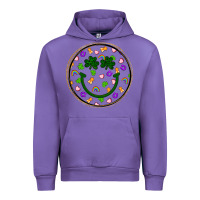 Tulip st patrick s day smiley face Urban Hoodie - Artiststas