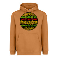Meerkat african masks round earrings Heavyweight Hoodie - BundleAndBundleShop