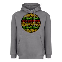 Storm african masks round earrings Heavyweight Hoodie - BundleAndBundleShop