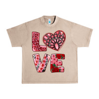 French Oak love  with pink gemstone Urban Heavy Tee - RanaPortraitStore
