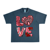 Midnight Navy love  with pink gemstone Urban Heavy Tee - RanaPortraitStore