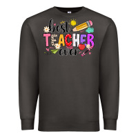 Smoke iBest Teacher Ever Premium Sweatshirt - CowhideDigitalArt