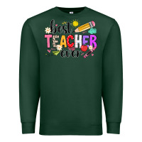 Sports Green iBest Teacher Ever Premium Sweatshirt - CowhideDigitalArt