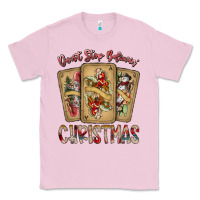 Bubblegum Pink dont stop believin christmas Classic Tee - SublimationCraftShop