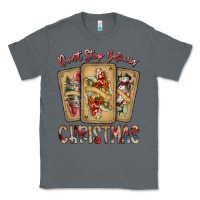 Charcoal Heather dont stop believin christmas Classic Tee - SublimationCraftShop