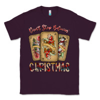 Plum dont stop believin christmas Classic Tee - SublimationCraftShop