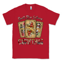 Red dont stop believin christmas Classic Tee - SublimationCraftShop