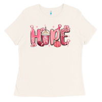 Bone breast cancer awareness hope Ladies Tee - MaliasSmallBusiness
