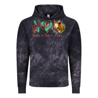Cloud Black Peace Love Cows Vintage Hoodie - Bettercallsaul