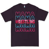 Plum wrestling mama Premium Tee - MaliasSmallBusiness
