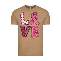 Vintage Coffee Western Breast Cancer Love Vintage Tee - RanaPortraitStore