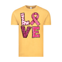 Western Breast Cancer Love Vintage Tee | Teevron