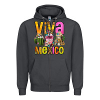 Smoke viva mexico mexican coffee cups Zipper Hoodie - FaDigitalArtStudio