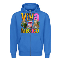 True Royal viva mexico mexican coffee cups Zipper Hoodie - FaDigitalArtStudio