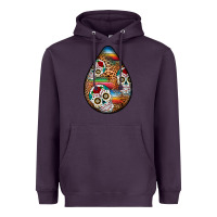 Plum mexican teardrop  2 Heavyweight Hoodie - BundleAndBundleShop