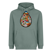 Mexican Teardrop  2 Heavyweight Hoodie | Teevron
