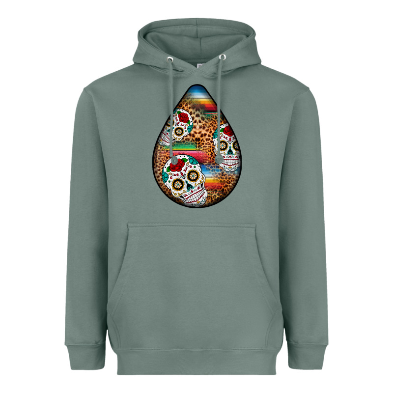 Mexican Teardrop  2 Heavyweight Hoodie by BundleAndBundleShop | Teevron