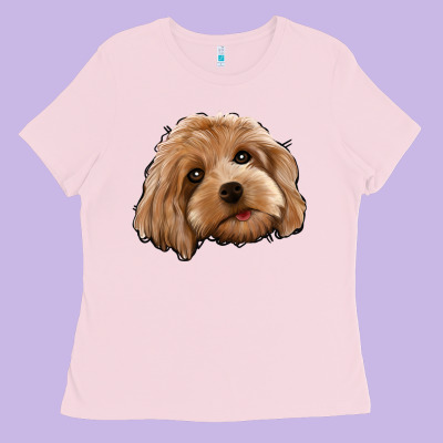Cockapoo Ladies Tee Designed By Jasminsmagicworld