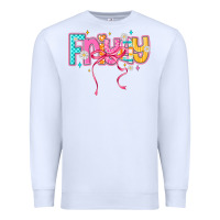 White friyay Premium Sweatshirt - CowhideDigitalArt