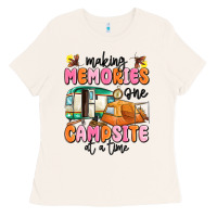 Bone making memories one campsite at a time Ladies Tee - MaliasSmallBusiness