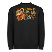 Black little pumpkin with a lot of spice Heavyweight Sweatshirt - CowGirlArtShop