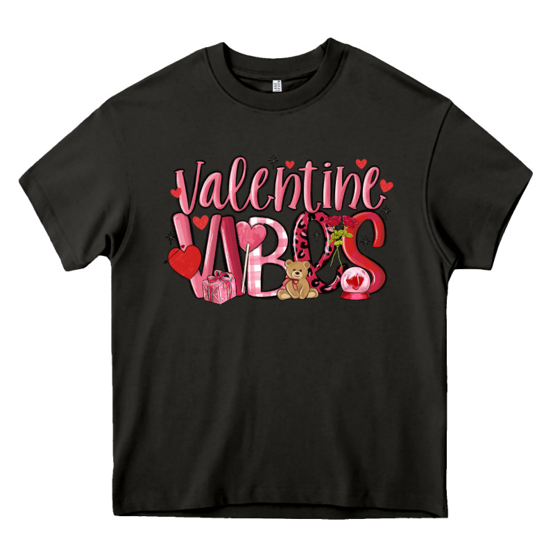 Valentine Vibes Heavy Core Tee by MaliasSmallBusiness | Teevron