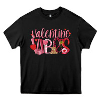 Black valentine vibes Heavy Core Tee - MaliasSmallBusiness