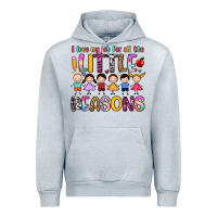 Heather Grey i love my job for all the little reasons Urban Hoodie - Artiststas