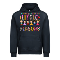 Navy i love my job for all the little reasons Urban Hoodie - Artiststas