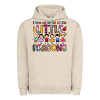 Pigment French Oak i love my job for all the little reasons Urban Hoodie - Artiststas