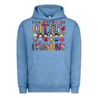 Pigment Pebble Blue i love my job for all the little reasons Urban Hoodie - Artiststas