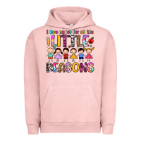 Pigment Salmon i love my job for all the little reasons Urban Hoodie - Artiststas