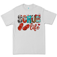 Dove Grey scrub life Premium Tee - NancyCooperArtShop